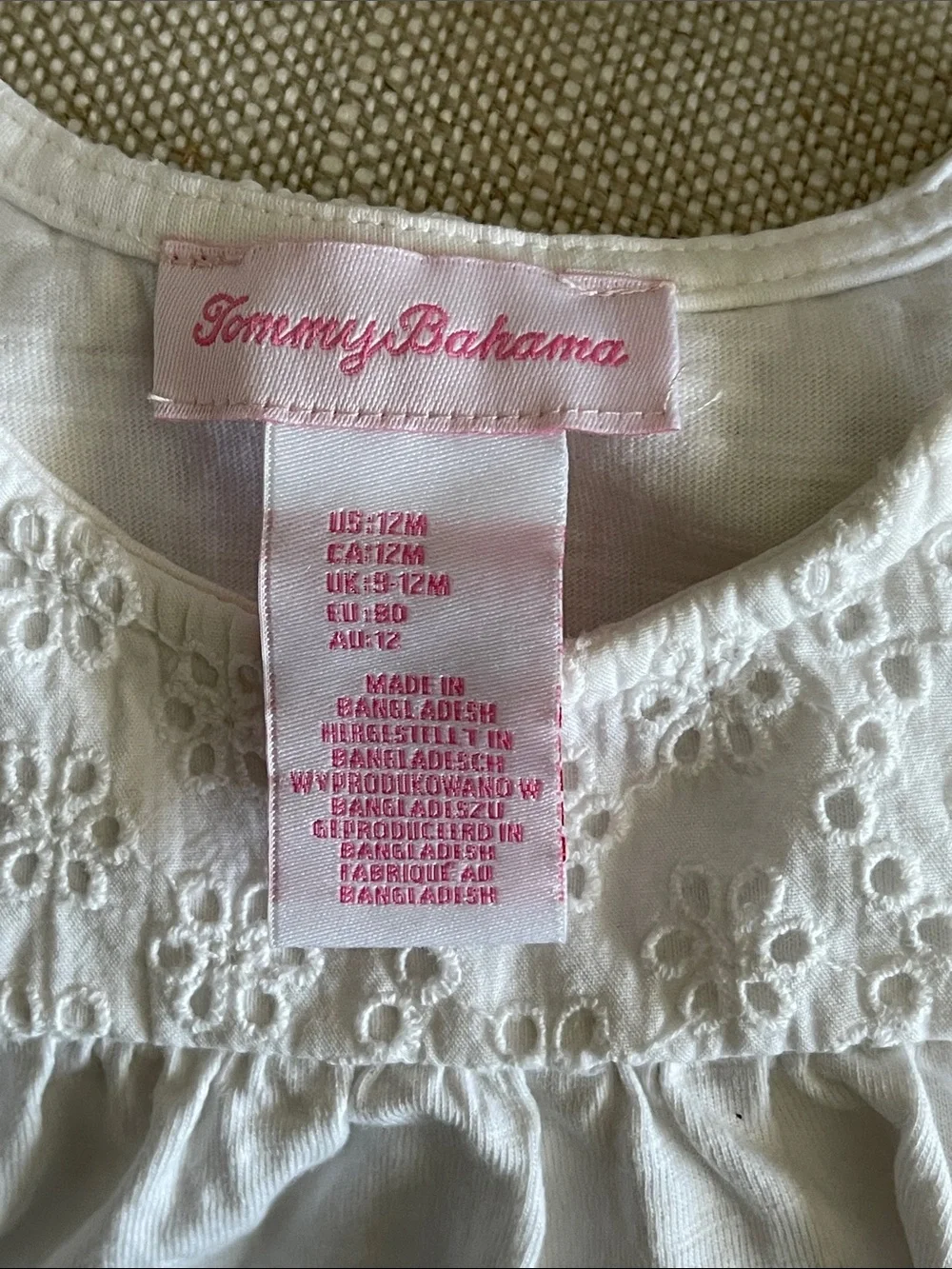 Tommy Bahama lightweight pink